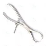 Orthopedic Patella Bone Holding Forceps 8" InchW Screw Lock