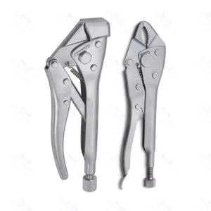 Plate Bending Pliers Vise Grip Locking Pliers & Wire Twister and Cutting Pliers