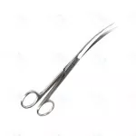 Scissors Teat Curved 17cm Made Stainless Steel Instruments