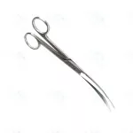 Scissors Teat Curved 17cm Made Stainless Steel Instruments