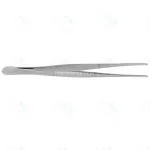 Semken Tissue Forceps Straight 1 X 2 Teeth 15.0 cm General Surgery Instruments