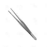 Waugh Tissue Forceps 1X2 Teeth Serrated 18.0 cm General Surgery Instruments