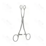 Collin Tongue Holding Clamp Forceps 16cm Ent Instruments