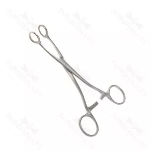 Collin Tongue Holding Clamp Forceps 16cm Ent Instruments