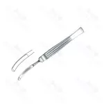 Single Use Disposable Converse Button End Knife 16cm Curved Ent Surgery Instrument