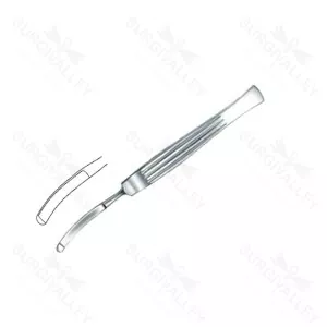 Single Use Disposable Converse Button End Knife 16cm Curved Ent Surgery Instrument