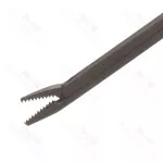 Fuller Forceps Straight Black Tip To Shoulder Length 80mm