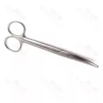 Single Use Disposable Lillie Dissecting Scissors Blunt Curved 14.5cm