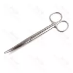 Single Use Disposable Lillie Dissecting Scissors Blunt Curved 14.5cm