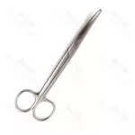 Single Use Disposable Lillie Dissecting Scissors Blunt Curved 14.5cm