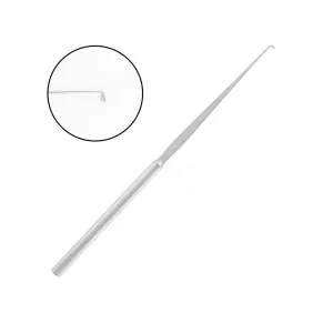 Wagener Nerve Vessel Hook Probe Ended Tip 5 mm Round Handle Short Non Sterile Reusable 15cm