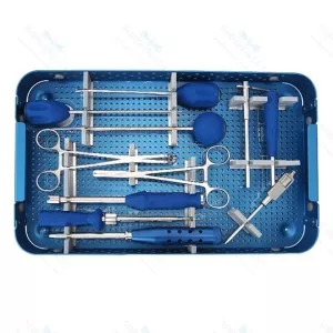 Spine Instrument Veterinary Orthopedic Surgery Kit Set For Animal Spinal Fixation System