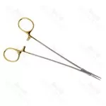 Debakey Needle Holder Delicate Serrated Tungsten Carbide 200mm General Surgery Instruments