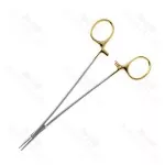 Debakey Needle Holder Delicate Serrated Tungsten Carbide 200mm General Surgery Instruments