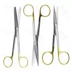 Surgical Operating Dressing Scissors Hard Edge Straight & Curve Tungsten Carbide Scissors