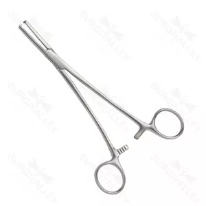 Faure Artery Forceps 1 X 2 Teeth With Longitudinal Serrations Straight