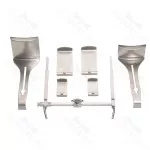 Goligher Abdominal Self Retaining Retractor Complete Set With 2 Centre Blades & Lateral Blades