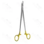 Heaney Needle Holder Tungsten Carbide Curved 10" General Surgery Instruments