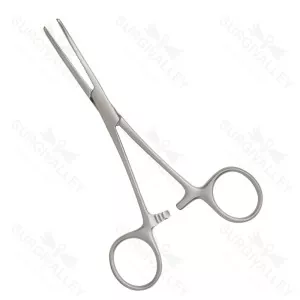 Howard Kelly Artery Forceps Curved Fully Serrated Jaws