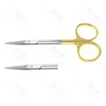 Iris Scissors Straight 10cmtungsten Carbide Surgical Instrument