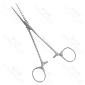 Jolls Artery Thyroid Forceps Straight Fully Serrated Ratchet