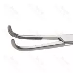 Lahey Cholecystectomy Curved Forceps With Longitudinal Serrations