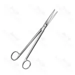 Mayo Harrington Dissecting Scissors Straight 230 mm Blunt Non Sterile Reusable