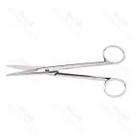 Mayo Stille Dissecting Scissors Beveled Blade Straight Curved 6 1/2 Inch