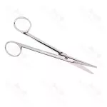 Mayo Stille Dissecting Scissors Beveled Blade Straight Curved 6 1/2 Inch