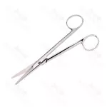 Mayo Stille Dissecting Scissors Beveled Blade Straight Curved 6 1/2 Inch