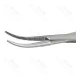 Miles Artery Forceps Curved With Partly Serrated Jaws