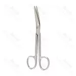 News Suture Scissors Blunt Angled 5 Inch Scissors