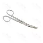 News Suture Scissors Blunt Angled 5 Inch Scissors