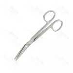 News Suture Scissors Blunt Angled 5 Inch Scissors