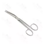 News Suture Scissors Blunt Angled 5 Inch Scissors