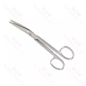 News Suture Scissors Blunt Angled 5 Inch Scissors