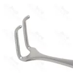 Ollier Retractor 2 Prong 38mm Long Blade Curve Blunt General Surgery Retractor