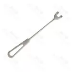 Ollier Retractor 2 Prong 38mm Long Blade Curve Blunt General Surgery Retractor