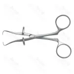 Robin Towel Clip & Anchoring Forceps For 5mm Diameter Tubing 130mm General Surgery Forceps