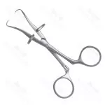 Robin Towel Clip & Anchoring Forceps For 5mm Diameter Tubing 130mm General Surgery Forceps