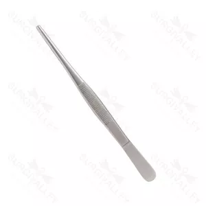 Stainless Steel Top Quality Round Point Dissecting Forceps Serrated Jaws