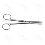 Sittle Dissecting Scissors Round Blade Straight 150 mm