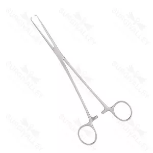 Stiles Tissue Forceps 6 X 7 Teeth Feature Ringed Ratcheted Handles Interlocking Jaws