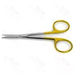 Strabismus Scissors Straight 4 1/2" Tungsten Carbide Scissors