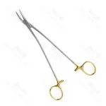 High Quality Handle Stratte Needle Holders Serration Pitch Curve 230mm Tungsten Carbide