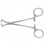 Tohoku Towel Clips Flat Cross Serrated Curved Ends Surgical Towel Clips