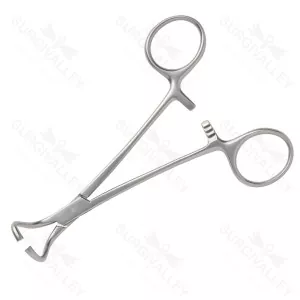 Tohoku Towel Clips Flat Cross Serrated Curved Ends Surgical Towel Clips