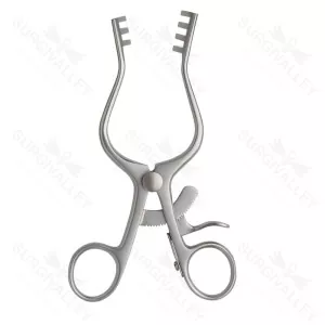 Weislander Self Retaining Retractor 3 X 4 Teeth Blunt Abdominal Internal Surgery Retractor