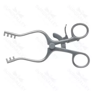 West Self Retaining Retractor 3 X 4 Teeth Sharp General Surgery Retractors