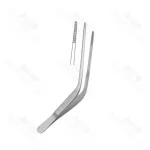 Wilde Bayonet Forceps Angled Serrated 11.4cm General Surgery Instruments